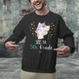 Cute Unicorn See Ya 5th Grade Graduation Shirt Unisex Sweatshirt