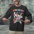 Dabbing 5th Grade Unicorn Graduation Class Of 2020 Nailed It Unisex Sweatshirt