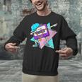 Dabbing Cassette Tape 70s 80s 80s Outfit Nostalgia Unisex Sweatshirt