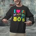 Dad I Love The 80's Retro 80s Nostalgia For Dad Unisex Sweatshirt