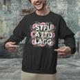 Dark Romance Romantasy Book Lover Shadow Daddy STFUATTDLAGG Unisex Sweatshirt