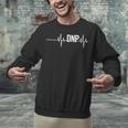 Doctor Of Nursing Practice Graduation DNP Heartbeat Unisex Sweatshirt