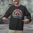 Doctor Of Physical Therapy Therapist DPT Graduation Rainbow Unisex Sweatshirt