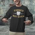 Earned Not Given Police Academy Graduation Police Officer Unisex Sweatshirt