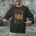 Elder Emo Floral Gothic Vintage Nostalgia Unisex Sweatshirt Elder Emo Floral Gothic Vintage Nostalgia Unisex Sweatshirt