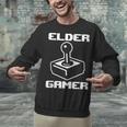 Elder Gamer Retro Video Game Nostalgia Old Gamer Unisex Sweatshirt