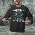 Elementary School Level Complete Gamer Graduation Unisex Sweatshirt