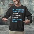 Elephant Party For Introvert Going Unisex Sweatshirt Elephant Party For Introvert Going Unisex Sweatshirt