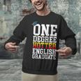 English Major Shirt Now Hotter By One Degree Graduation Unisex Sweatshirt