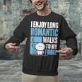 I Enjoy Long Romantic Walks To My Fridge Introvert Unisex Sweatshirt