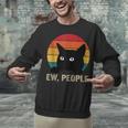 Ew People Introvert Cat Lover Cat Lady Vintage Unisex Sweatshirt Ew People Introvert Cat Lover Cat Lady Vintage Unisex Sweatshirt