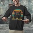 Ew People Retro Cat Lover Social Introvert Unisex Sweatshirt Ew People Retro Cat Lover Social Introvert Unisex Sweatshirt