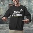 I Finally Graduated Back To Gaming Gamer Graduation Unisex Sweatshirt