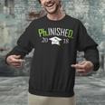 Finished PhD PhInished 2018 Graduation Shirt Unisex Sweatshirt