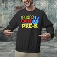 First Day Of School Shirt Peace Out Pre-K Graduation Kids So Unisex Sweatshirt