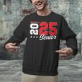 Football Senior Night Football Senior 2025 Graduation 51 Unisex Sweatshirt