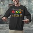 Fourth 4th Grade 2018 Nailed It Graduation Shirt Unisex Sweatshirt