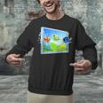 Frutiger Aero Fish Unisex Sweatshirt