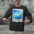 Frutiger Aero Skeuomorphism User Interface Nostalgia Unisex Sweatshirt