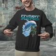 Frutiger Aero Splashy Dolphin Y2k Aesthetic Graphic Unisex Sweatshirt Frutiger Aero Splashy Dolphin Y2k Aesthetic Graphic Unisex Sweatshirt
