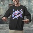Frutiger Aero Y2K Chrome Dolphin Unisex Sweatshirt Frutiger Aero Y2K Chrome Dolphin Unisex Sweatshirt