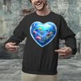 Frutiger Aero Y2K Heart Unisex Sweatshirt