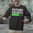 Future Engineer Loading Bar Cool Graduation Unisex Sweatshirt