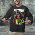Future HBCU Grad Girl HBCU Toddler Kids Graduation Unisex Sweatshirt
