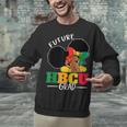 Future HBCU Grad History Girl Graduation HBCU Kids Unisex Sweatshirt