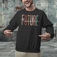 Future Teacher Educator Teacher In Progress Graduation Unisex Sweatshirt