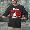 Girlfriend Of a 2025 Graduate Prom Graduation 25 VolleyBall Unisex Sweatshirt