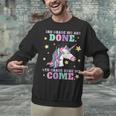 Girls 3rd Grade Graduation Magical Unicorn Unisex Sweatshirt