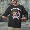 Girls Dabbing Unicorn 6th Sixth Grade Nailed It Graduation Unisex Sweatshirt
