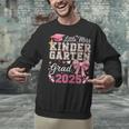 Girls Little Miss Kindergarten Grad 2025 Coquette Graduation Unisex Sweatshirt