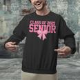 Graduate 2025 Class Of 2025 Senior Coquette Bow Graduation Unisex Sweatshirt