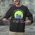 I Graduated Can I Go Back To Bed Now Cat Graduation For Men Women Girls Kids Unisex Sweatshirt