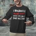 I Graduated Middle School Graduation Unisex Sweatshirt