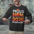 Graduation Basketball Retro Proud Mom Of A 2026 Graduate Unisex Sweatshirt