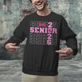 Graduation Class Of 2026 Senior 2026 Pink Bow Coquette Unisex Sweatshirt