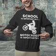 Graduation Shirt For Dirtbike Motocross Riders Unisex Sweatshirt