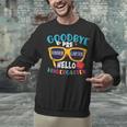 Graduation Shirt Goodbye PreK Hello Kindergarten School Unisex Sweatshirt