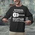 Graduation Shirt For Guitar Players & Band Member Unisex Sweatshirt