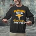 Graduation Shirt Nursing School Survivor Class Of 2018 Tee Unisex Sweatshirt