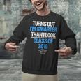 Graduation Turns Out Im Smarter Than I Look Unisex Sweatshirt