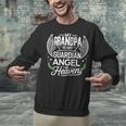 My Grandpa Is My Guardian Angel In Heaven Memory Memorial Unisex Sweatshirt