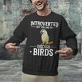 Green Cheek Conure Introvert Parrot Bird Conure Unisex Sweatshirt