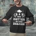 Groovy Nurse BSN Now Hotter By One Degree Graduation BSN RN Unisex Sweatshirt