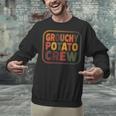 Grouchy Potato Crew Introvert Sarcasm Unisex Sweatshirt