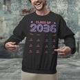 Grow With Me Graduation First Day Of School Class Of 2036 Unisex Sweatshirt