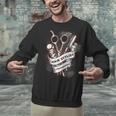 Hairdresser Gift Idea Graduation Tattoo Craft Hairstylist Unisex Sweatshirt